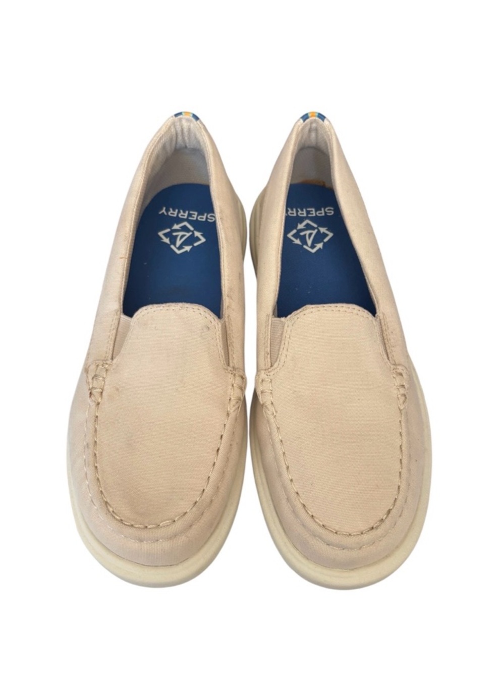 Sperry Slip-On Canvas Shoes. Size 8M.